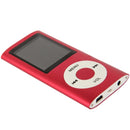 1.8 inch TFT Screen Metal MP4 Player with TF Card Slot, Support Recorder, FM Radio, E-Book and Calendar(Red)