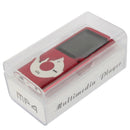 1.8 inch TFT Screen Metal MP4 Player with TF Card Slot, Support Recorder, FM Radio, E-Book and Calendar(Red)