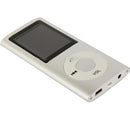 1.8 inch TFT Screen Metal MP4 Player with TF Card Slot, Support Recorder, FM Radio, E-Book and Calendar(Silver)