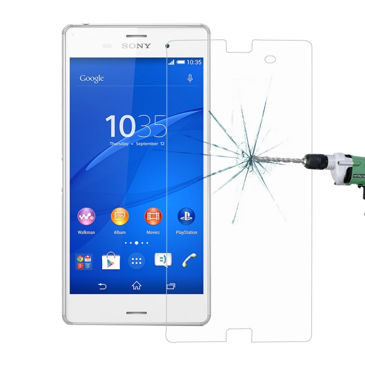 2 PCS for Sony Xperia Z3 / L55T / L55U 0.26mm 9H Surface Hardness 2.5D Explosion-proof Tempered Glass Screen Film