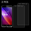 2 PCS for Asus Zenfone 2 Laser / ZE550KL 0.26mm 9H Surface Hardness 2.5D Explosion-proof Tempered Glass Screen Film