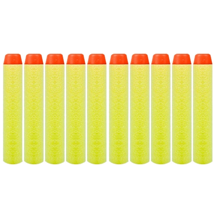 10 PCS 7.2cm EVA Soft Blaster Darts Bullets(Yellow)