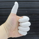 Latex Anti-static Finger Cot (50pcs in One Packaging, The Price is for 50pcs)(White)