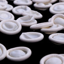 Latex Anti-static Finger Cot (50pcs in One Packaging, The Price is for 50pcs)(White)