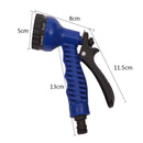 2.5m -7.5m Telescopic Pipe Expandable Magic Flexible Garden Watering Hose with Spray Gun Set(Blue)