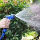 2.5m -7.5m Telescopic Pipe Expandable Magic Flexible Garden Watering Hose with Spray Gun Set(Blue)