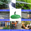 2.5m -7.5m Telescopic Pipe Expandable Magic Flexible Garden Watering Hose with Spray Gun Set(Blue)
