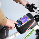 Roswheel Cycling Cell Phone Bag for 4.2 inch Mobile Phone(Black Red)