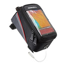 Roswheel Cycling Cell Phone Bag for 4.2 inch Mobile Phone(Black Red)