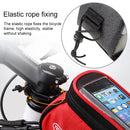 Roswheel Cycling Cell Phone Bag for 4.2 inch Mobile Phone(Black Red)