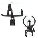 Rotatable Universal Plastic Portable Drinking Cup Water Bottle Cage Holder Bottle Carrier Bracket Stand for Bike, Random Color Delivery