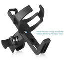 Rotatable Universal Plastic Portable Drinking Cup Water Bottle Cage Holder Bottle Carrier Bracket Stand for Bike, Random Color Delivery