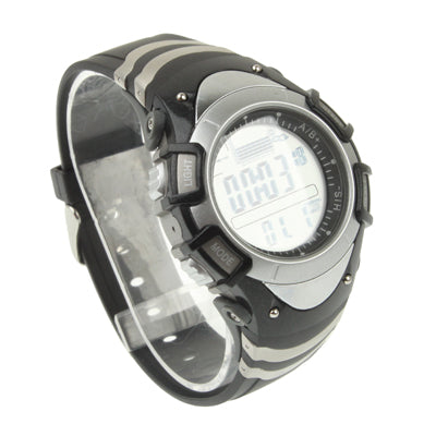 Digital Fishing Barometer Watch with Thermometer / Altimeter / Weather Forecast / Pressure Trend Chart Display / 30m Waterproof / Storm Alarm(Black)