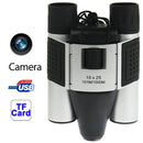 10Ã—25mm 5 in 1 (Binocular Camera + Video Camera + Digital Camera + PC Cam + TF Card Reader) Digital Camera Binoculars, Field of View: 101m/1000m, Size: 135 Ã— 100 Ã— 24mm