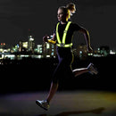 Night Riding Running Flexible Reflective Safety Vest(Blue)