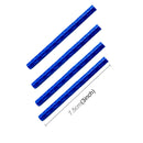 OQSPORT 12 PCS Bicycle Wheel Spoke Reflector Reflective Mount Clip Tube Warning Light Strip(Blue)