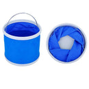 9L Multifunctional Foldable Bucket for Car Washing / Fishing / Storage, Random Color Delivery