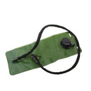 Outdoor Hiking Camping Army Green 3L Water Bag with Tube