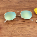 UV400 UV Protection Metal Frame AC Lens Sunglasses