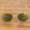 UV400 UV Protection Metal Frame AC Lens Sunglasses