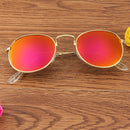 UV400 UV Protection Metal Frame AC Lens Sunglasses