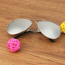 UV400 UV Protection Metal Frame AC Lens Frog Mirror Eyeglasses Sunglasses