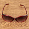Retro UV400 UV Protection PC Frame AC Lens Sunglasses(Wind Red)