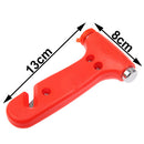 Portable Multi Function Auto Emergency Hammer Escape Tool Life Hammer(Red)