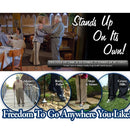 Ultra-light Handle Dependable Walking Magic Foldable Trusty Cane with Built-in Light