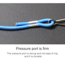 6M Fishing Elastic Rope with Hooks for Fisherman Angler (Random Color Delivery)