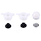 Pratical Fishing Rod light Bite Alarm Fish Alarm Bells(White)