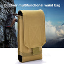 Stylish Outdoor Water Resistant Fabric Cell Phone Case, Size: approx. 17cm x 8.3cm x 3.5cm (Camouflage)