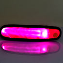 Battery Power Glow Stick Clip-on Marker Polymer Strip LED Light Flashlight(Magenta)