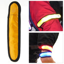 Battery Power Glow Stick Clip-on Marker Polymer Strip LED Light Flashlight(Orange)