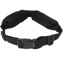 Sports Waterproof Elastic Waist Bag Two Pockets Fanny Pack Zip Pouch(Orange)