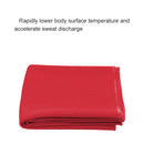 10 PCS Outdoor Sports Portable Cold Feeling Prevent Heatstroke Ice Towel, Size: 30*80cm(Dark Red)