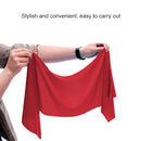 10 PCS Outdoor Sports Portable Cold Feeling Prevent Heatstroke Ice Towel, Size: 30*80cm(Dark Red)