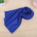 10 PCS Outdoor Sports Portable Cold Feeling Prevent Heatstroke Ice Towel, Size: 30*80cm(Dark Blue)