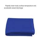 10 PCS Outdoor Sports Portable Cold Feeling Prevent Heatstroke Ice Towel, Size: 30*80cm(Dark Blue)