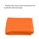 10 PCS Outdoor Sports Portable Cold Feeling Prevent Heatstroke Ice Towel, Size: 30*80cm(Orange)