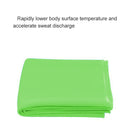 10 PCS Outdoor Sports Portable Cold Feeling Prevent Heatstroke Ice Towel, Size: 30*80cm(Green)