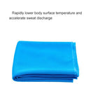 10 PCS Outdoor Sports Portable Cold Feeling Prevent Heatstroke Ice Towel, Size: 30*80cm(Blue)