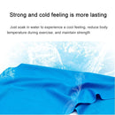 10 PCS Outdoor Sports Portable Cold Feeling Prevent Heatstroke Ice Towel, Size: 30*80cm(Blue)