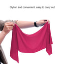 10 PCS Outdoor Sports Portable Cold Feeling Prevent Heatstroke Ice Towel, Size: 30*80cm(Magenta)