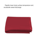 10 PCS Outdoor Sports Portable Cold Feeling Prevent Heatstroke Ice Towel, Size: 30*80cm(Red)