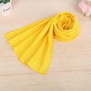 10 PCS Outdoor Sports Portable Cold Feeling Prevent Heatstroke Ice Towel, Size: 30*80cm(Yellow)