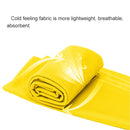 10 PCS Outdoor Sports Portable Cold Feeling Prevent Heatstroke Ice Towel, Size: 30*80cm(Yellow)