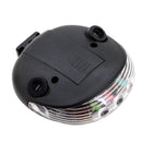 Shell Shape Bicycle Safety Rear Warning Tail Light with 2 Laser Beams and Colorful Lights