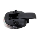 Shell Shape Bicycle Safety Rear Warning Tail Light with 2 Laser Beams and Colorful Lights