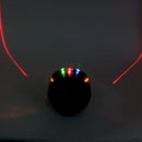 Shell Shape Bicycle Safety Rear Warning Tail Light with 2 Laser Beams and Colorful Lights